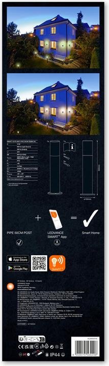 Image du produit Ledvance Smart Outd Wifi Pipe 50cm Rgbw Dg (380 lm, IP44)