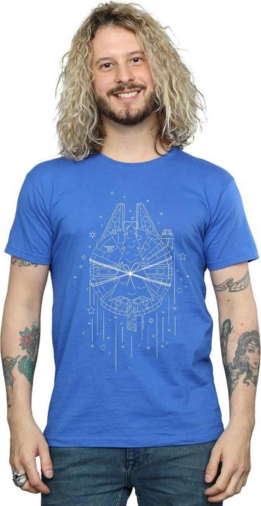 Produktbild Star Wars Millennium Falcon Christmas Tree Delivery TShirt (3XL)
