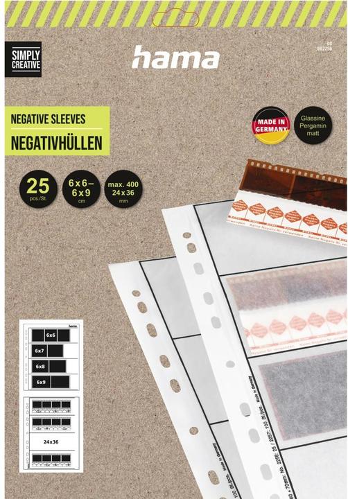 Produktbild Hama Negativ-Hüllen (6 x 9 cm, 25 x)
