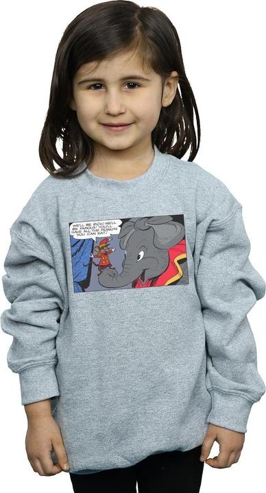 Produktbild Disney Dumbo Rich And Famous Sweatshirt Mädchen (140, 146)