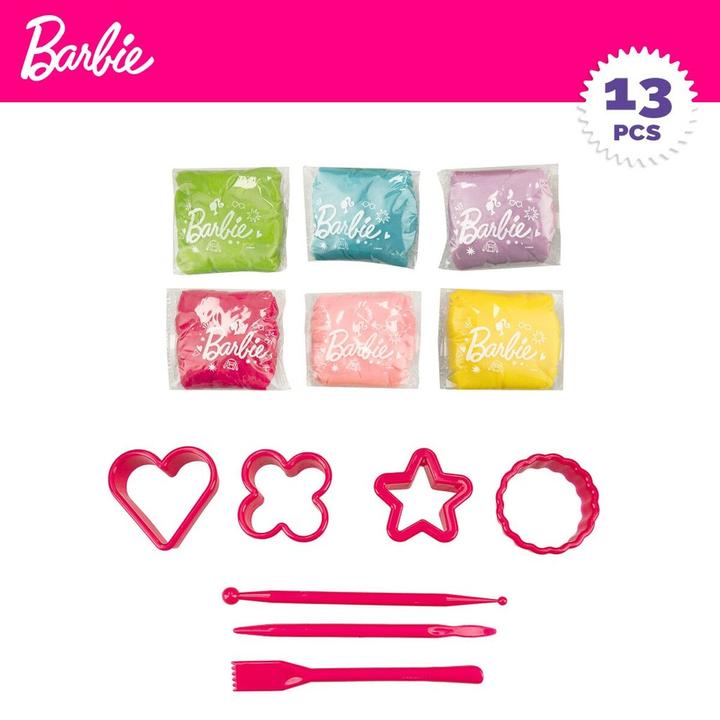 Actual product image Lisciani Barbie Trendy backpack with dough