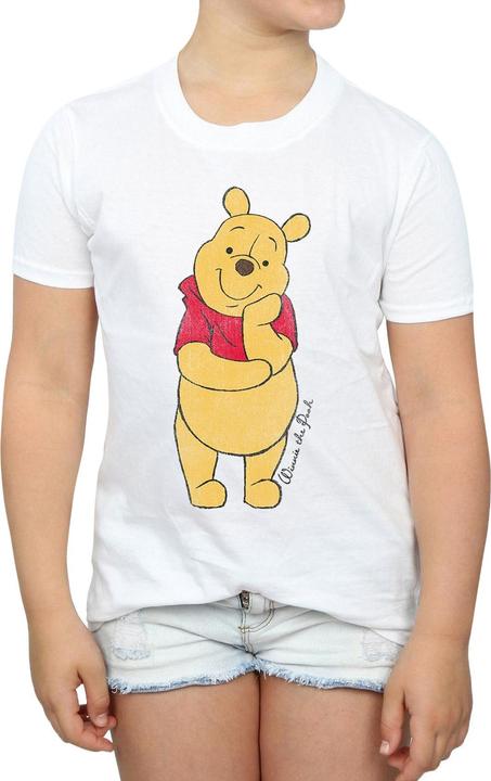 Immagine prodotto Winnie the Pooh Maglietta da ragazza in cotone classico (140, 146)