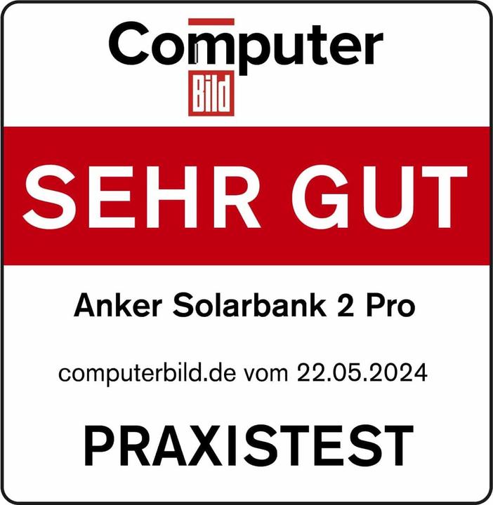 Valeurs nutritives et ingrédients Anker Solix Solarbank 2 E 1600 Pro