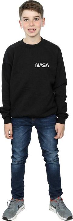Actual product image Nasa Boys Modern Logo Chest Sweatshirt (152, 158)