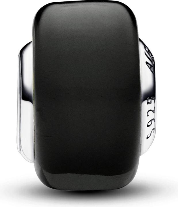 Actual product image Pandora Black Murano glass mini charm (Murano glass)