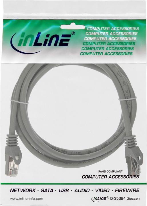 Produktbild InLine Netzwerkkabel (SF/UTP, CAT5e, 5 m)