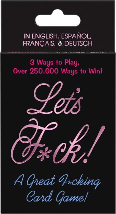 Produktbild Kheper Games Let's F*Ck (Kartenspiel, Deutsch, Französisch)