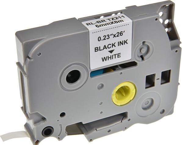Actual product image Neutral PTOUCH 6mm WHITE-BLACK (0.60 cm, White)