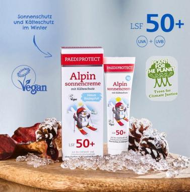 Image du produit Paediprotect Crème solaire alpine (Crème solaire, SPF 50+, 30 ml, 50 g)