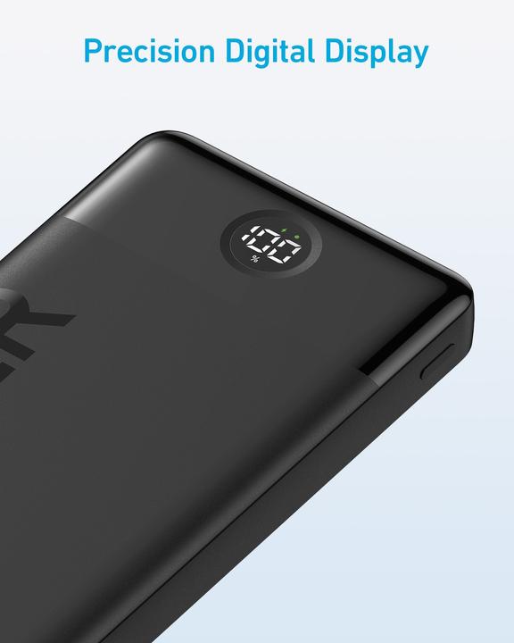 Produktbild Anker POWER BANK USB 10000MAH BLACK/POWERCORE A1237G11 (10000 mAh, 12 W, 37 Wh)