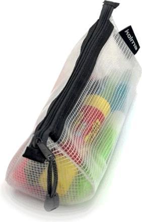 Actual product image Kolma Mesh Bag Drop zip bag anthracite (21 x 10 cm, 1 x)