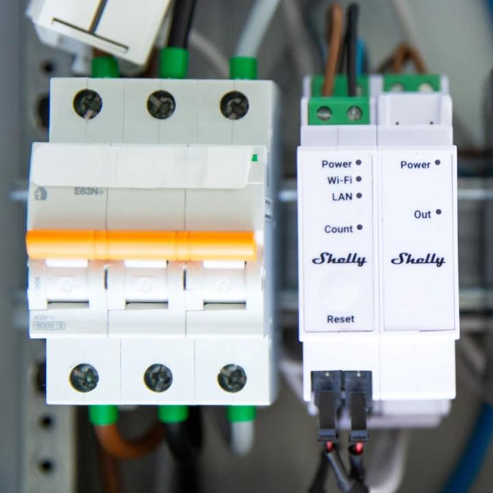 Immagine prodotto Shelly Modulo aggiuntivo per interruttore Pro 3EM (Attuatore dell'interruttore)