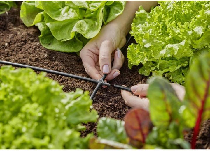 Produktbild Gardena Micro-Drip-System Kreuzstück (Tropfbewässerung Verbinder + Abzweiger)