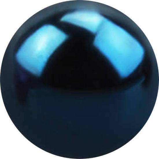 Produktbild Star Piercing Micro Kugel dunkelblau (ohne Messing, Chirurgenstahl 316L)