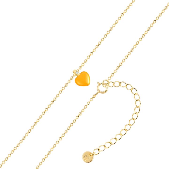 Produktbild Glanzstücke München Damen Kette Herz Sterling Silber - 35932 (Sterling Silber, 40 - 45 cm)