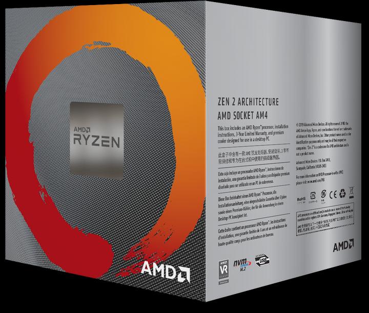 Produktbild AMD Ryzen 5 3600XT (AM4, 3.80 GHz, 6 -Core)