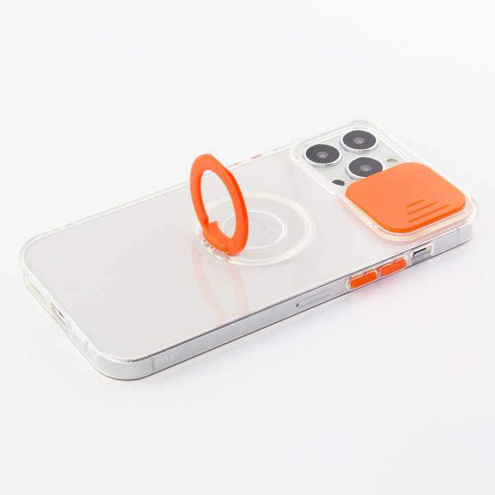 Produktbild PhoneLook Hülle mit Kamera-Slider und Ring (Apple iPhone 13 Pro Max)