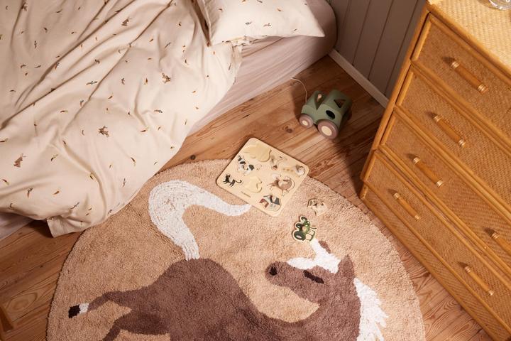 Actual product image Filibabba Junior bed linen GOTS - Carrot Thief
