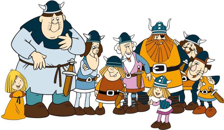 Produktbild Wickie und die starken Männer (180 x 105 cm)