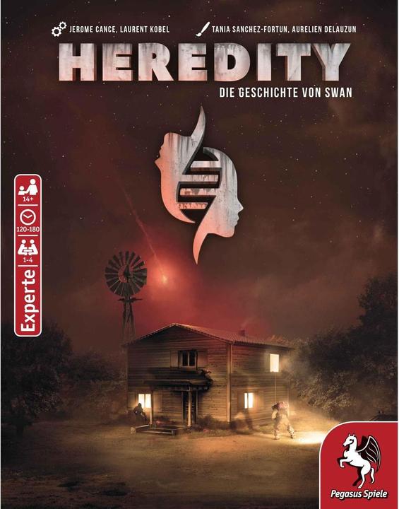 Produktbild Pegasus Heredity – Die Geschichte von Swan (Deutsch)