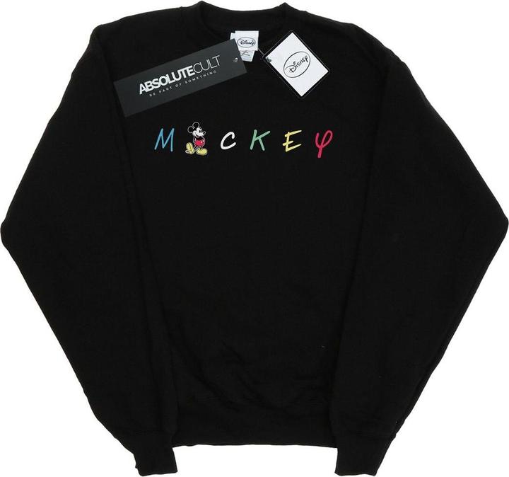 Immagine prodotto Disney Mickey Mouse Wording Logo Felpa Ragazze (140, 146)
