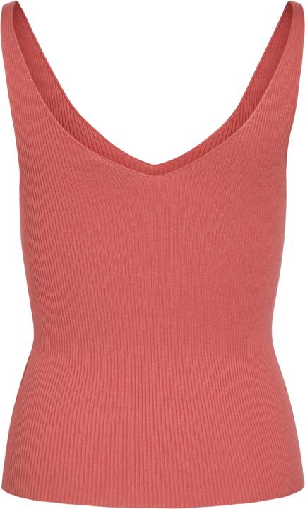 Actual product image Vila Viwennie V-Neck Rib Knit S/L Top - Noos (XL)