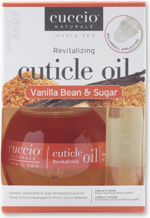 Actual product image Cuccio Cuticle Revitalizing Oil Duo Pack - Vanilla Bean & Sugar