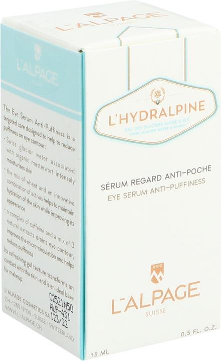 Produktbild L'Alpage Suisse Augenserum gegen Schwellungen (Serum, 15 ml, Tag + Nacht)
