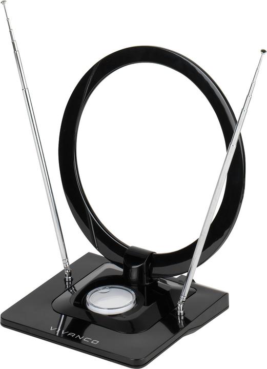 Vivanco Indoor aerial TVA3050 (38885) (Indoor antenna, 14 dB, DVB-T / -T2, DAB/ DAB+, LTE)