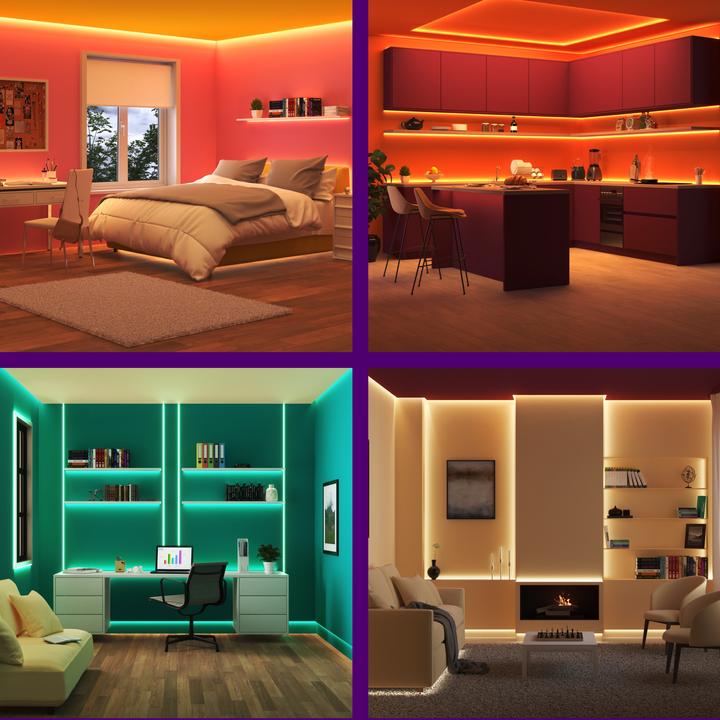 Immagine prodotto WiZ Striscia LED (RGB, 1000 cm, Interno)