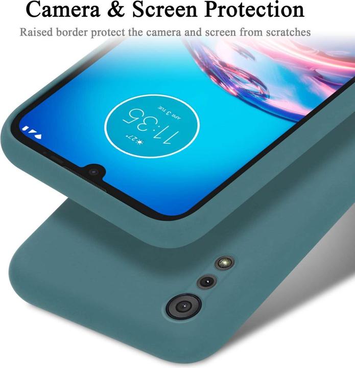 Produktbild Cadorabo Hülle für Motorola MOTO E6s 2020 TPU im Liquid Case Design (Motorola Moto E6s)