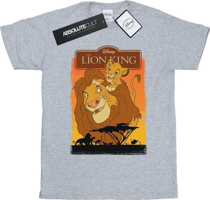 Image du produit Disney - T-shirt THE LION KING SIMBA AND MUFASA - Femme (S)