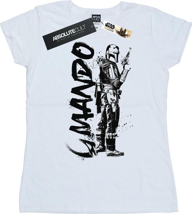 Produktbild Star Wars The Mandalorian Splat Mando TShirt (L)
