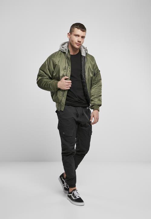 Actual product image Brandit Hooded MA1 Bomber Jacket (4XL)