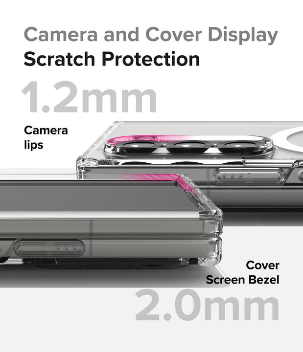 Produktbild Ringke Case for Galaxy Z Fold 6 FUSION MAGNETIC CLEAR (Samsung Galaxy Z Fold6)