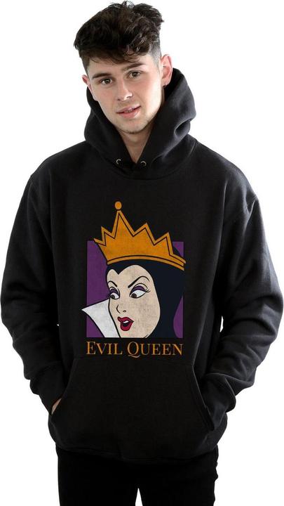 Immagine prodotto Disney Evil Queen Cropped Head Felpa con Cappuccio Uomo (L)