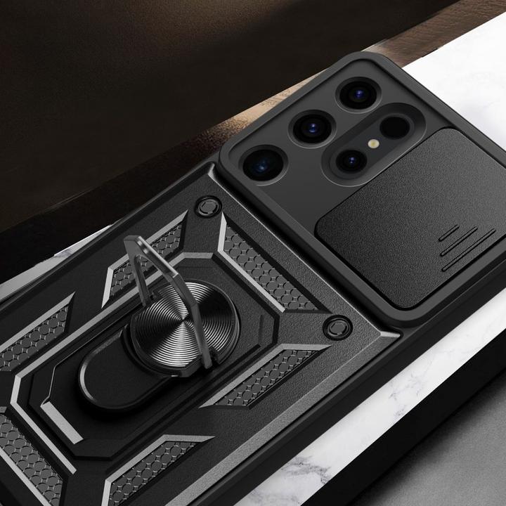 Produktbild Hurtel Hybrid Armor Camshield Case (Samsung Galaxy S24 Ultra)