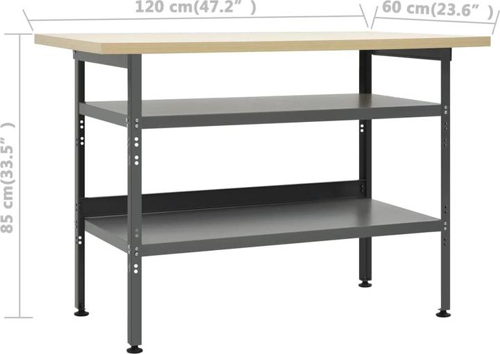 Image du produit VidaXL Établi (120 cm, 120 cm)