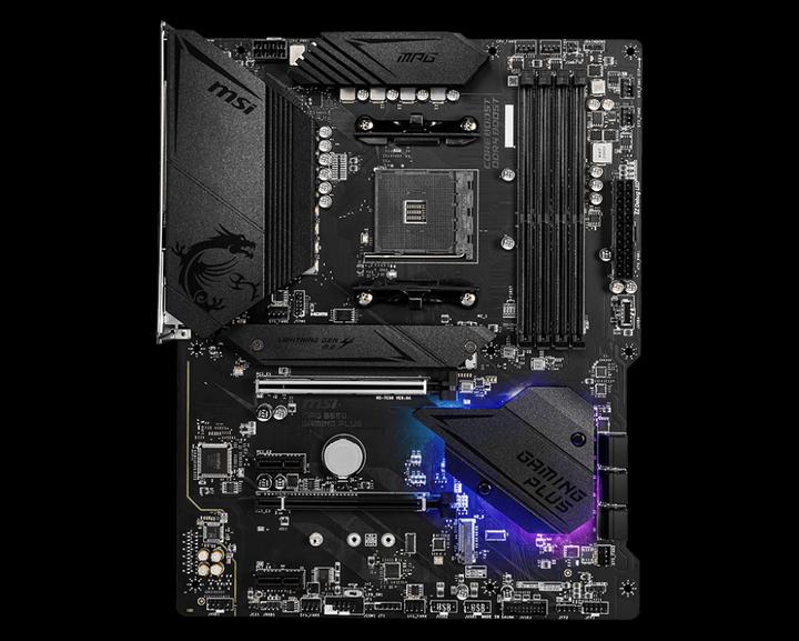 Actual product image MSI MPG B550 GAMING PLUS (AM4, AMD B550, ATX)