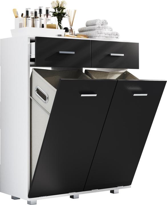 Produktbild VCM Wäscheschrank Landos (79 x 35 x 97 cm)