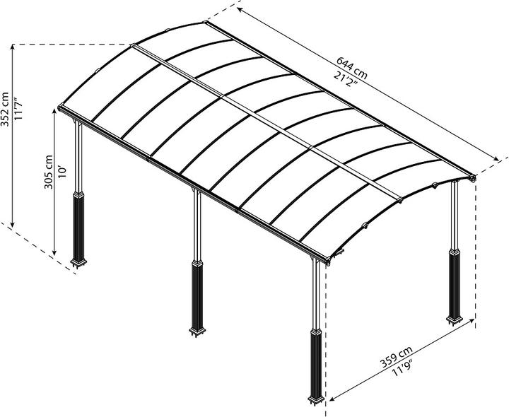 Palram Alpine 6400