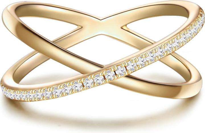 Glanzstücke München Damen Sterling Silber Zirkonia gelbgold - 32008