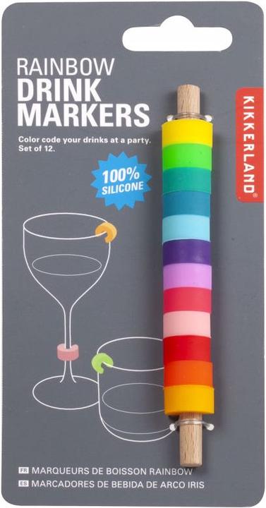 Image du produit Kikkerland marqueur de boisson (Shaker à cocktails)