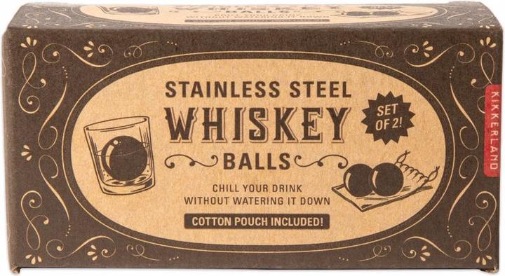 Produktbild Kikkerland Whiskey Balls (Whisky Steine)