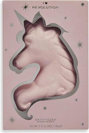 Produktbild Makeup Revolution I Heart Revolution Bath Fizzer Unicorn Heart Glow - Bath bomb - 145.0g (Badekugeln)