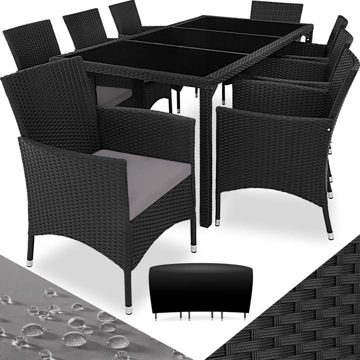 Produktbild tectake Rattan Sitzgruppe Valencia