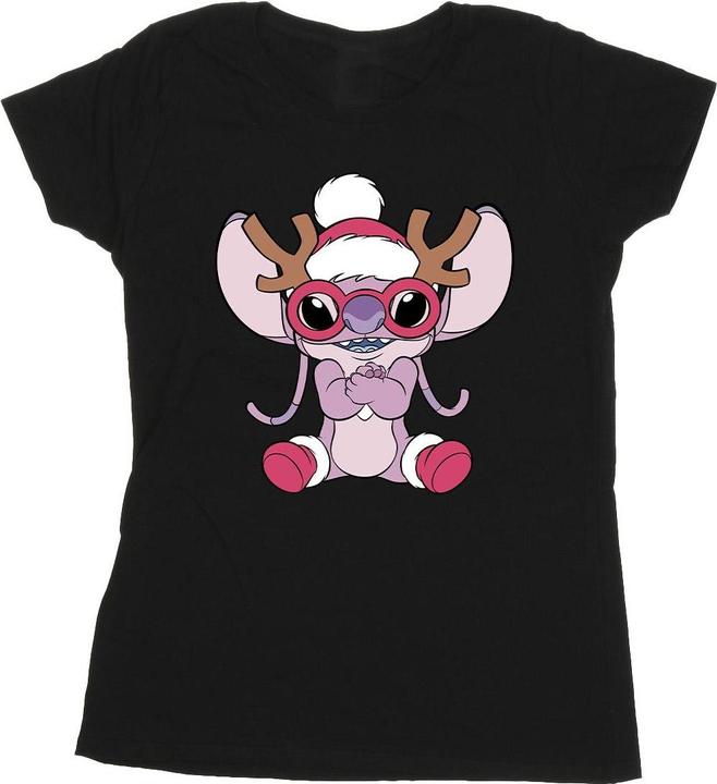 Disney Lilo & Stitch Angel Reindeer TShirt (M)
