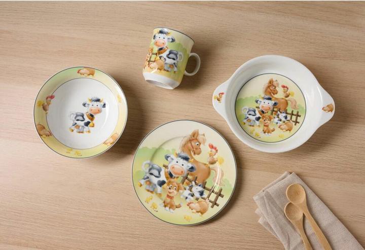 Actual product image Ritzenhoff & Breker R+B children's tableware farmyard animals 2t