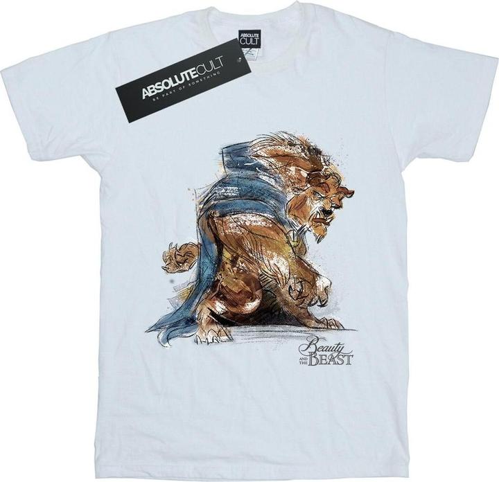 Produktbild Disney Beauty And The Beast Beast Sketch TShirt (S)