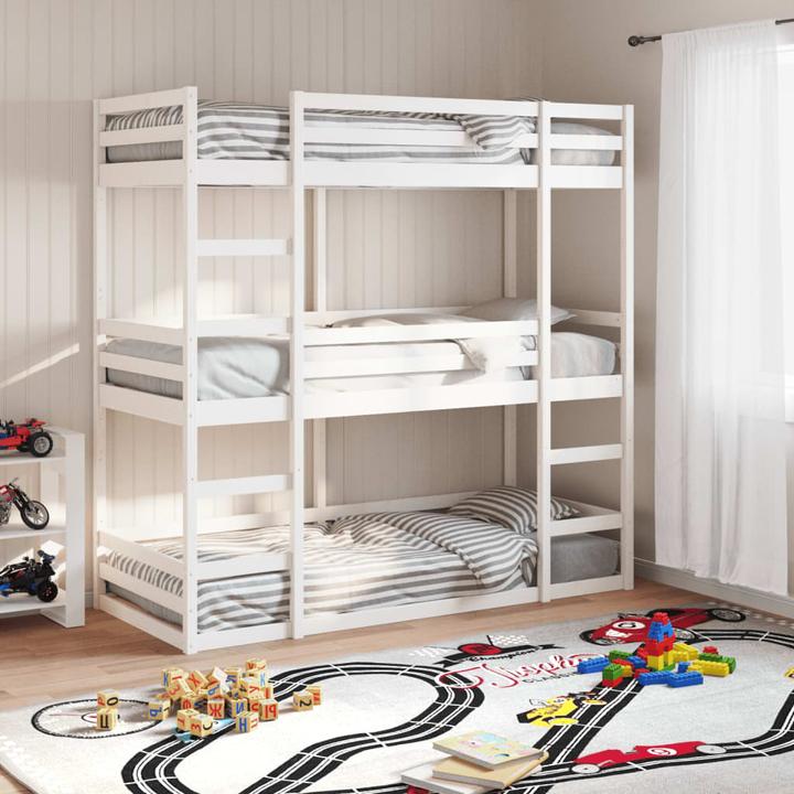 Produktbild VidaXL Dreifach-Etagenbett (80 x 200 cm)